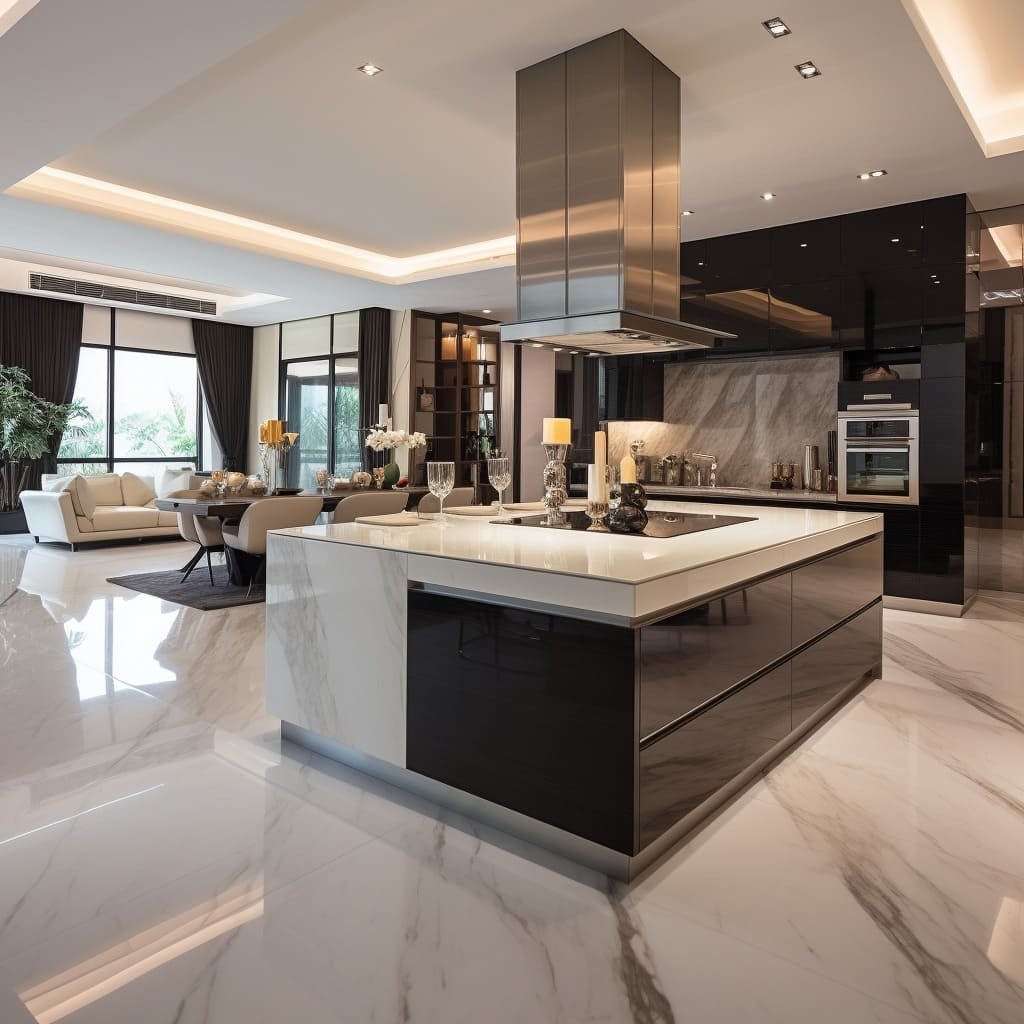 imgi_33_A-modern-homes-kitchen-shines-with-a-spacious-island-blending-marble-elegance-with-practicality
