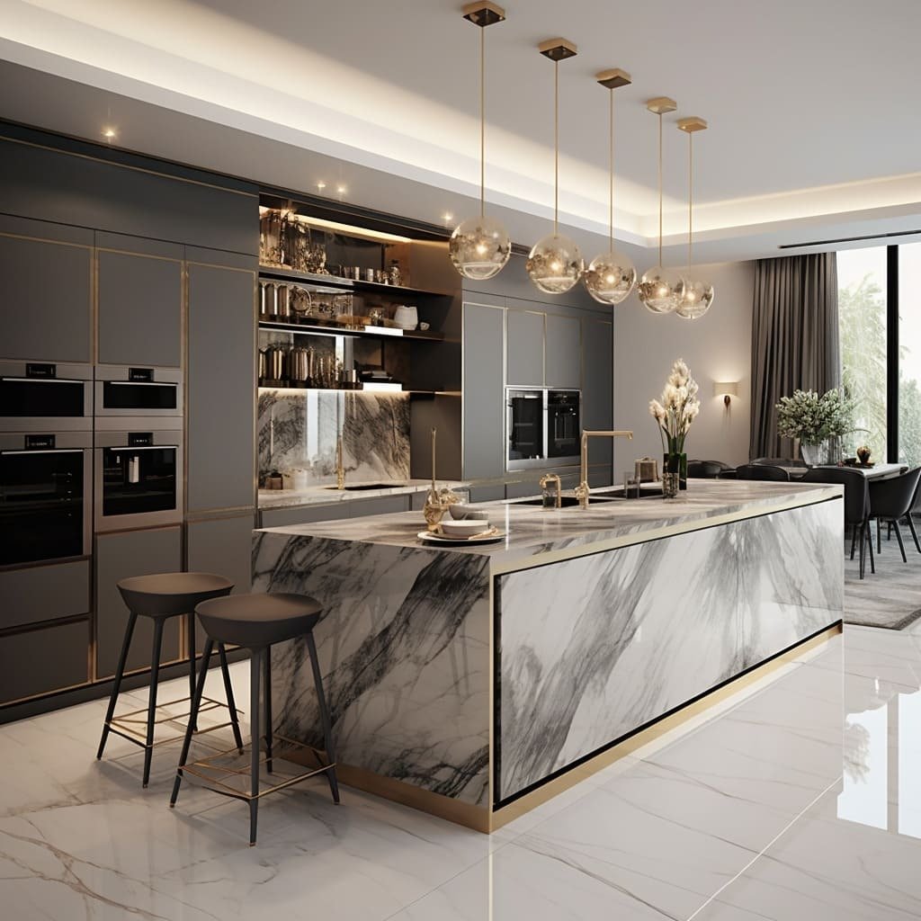 imgi_35_A-white-marble-island-stands-out-in-this-contemporary-kitchen-enhancing-its-luxurious-feel